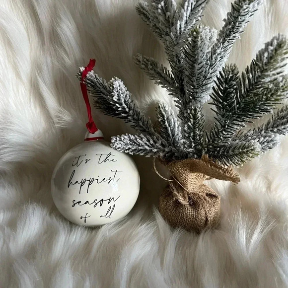 Mud Pie Christmas Ornament Santa Holiday 4 inches - Picture 3 of 6